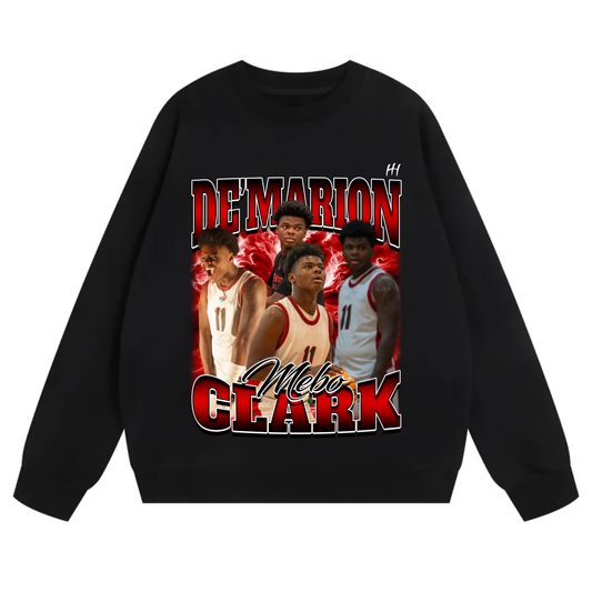 De'marion Clark Heavyweight Crewneck Sweatshirt