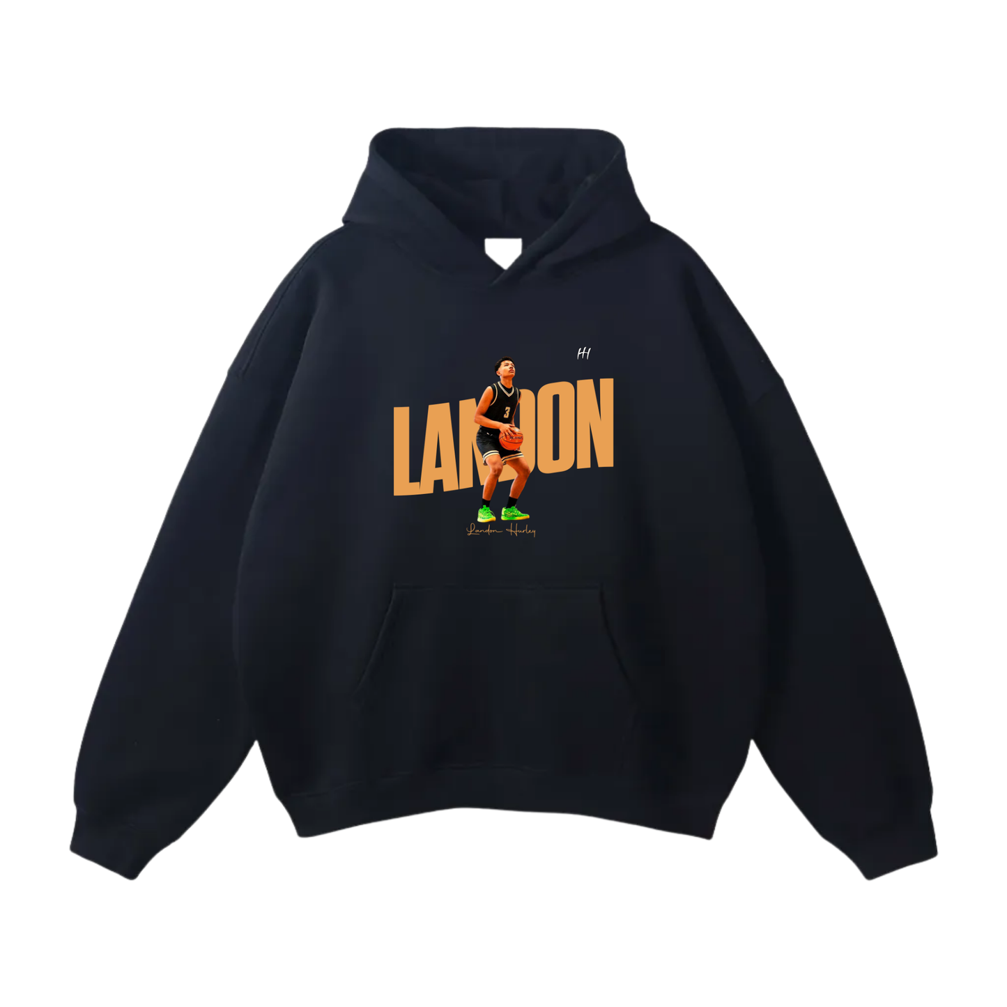 Landon Hurley Oversize Fleeced Hoodie