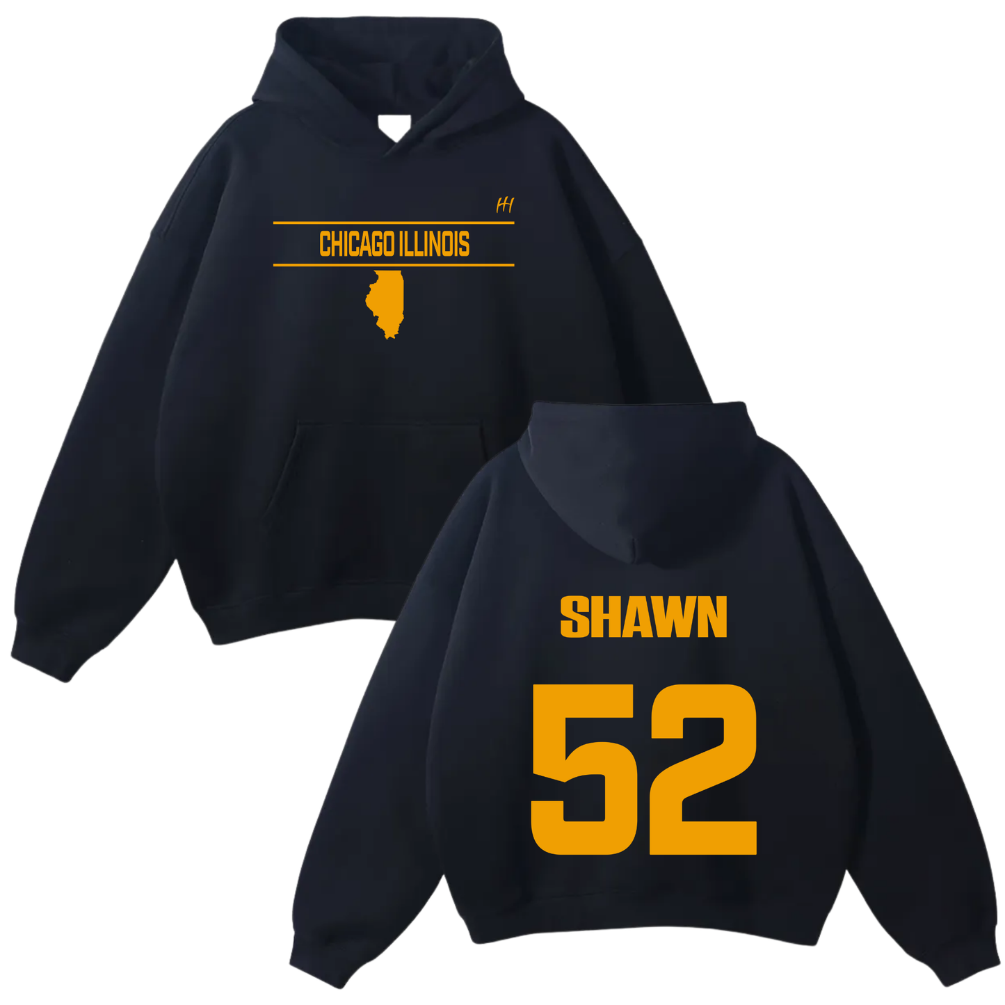 Vershawn Pickett Oversize Fleeced Hoodie