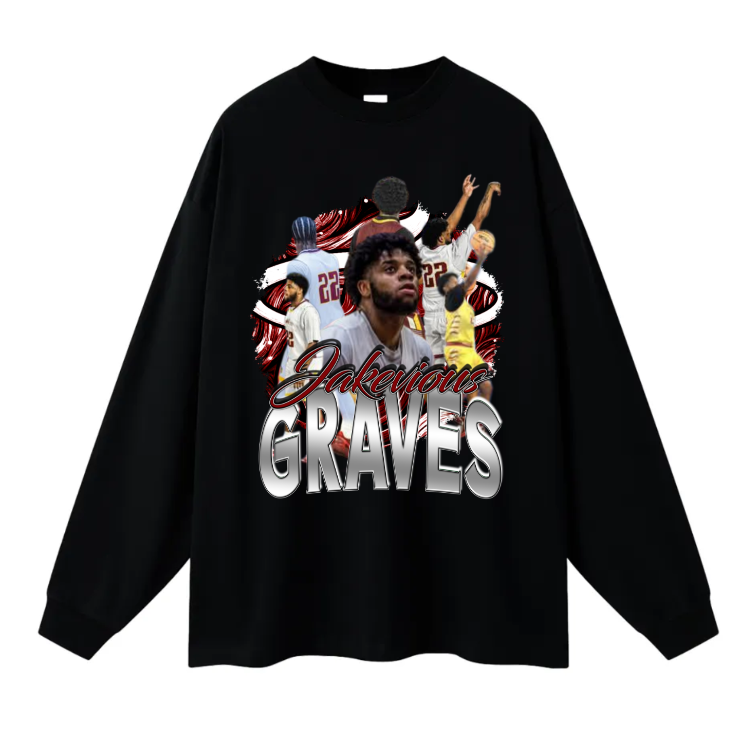 Jakevious Graves Long Sleeve Tee