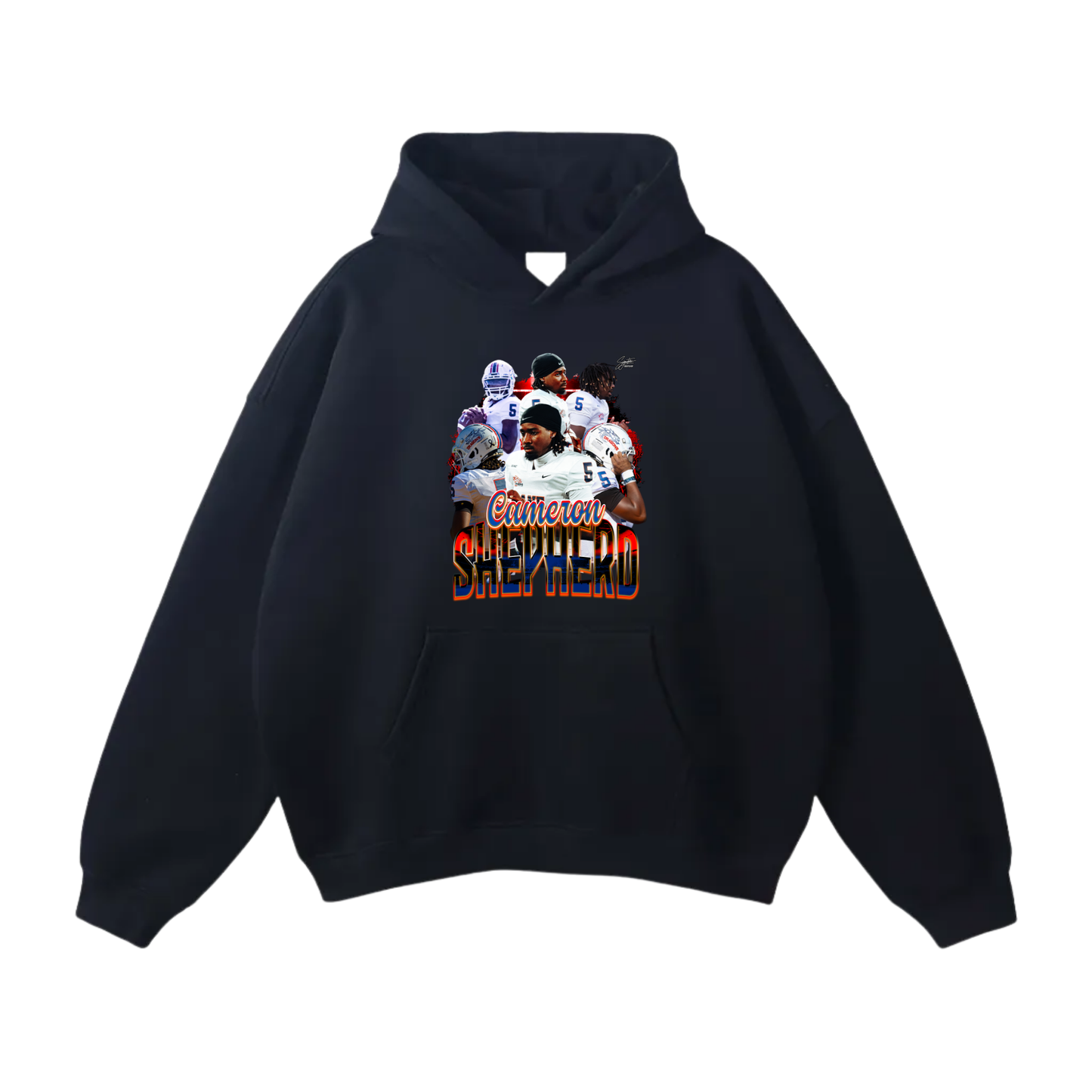 Cameron Shepherd Oversize Fleeced Hoodie