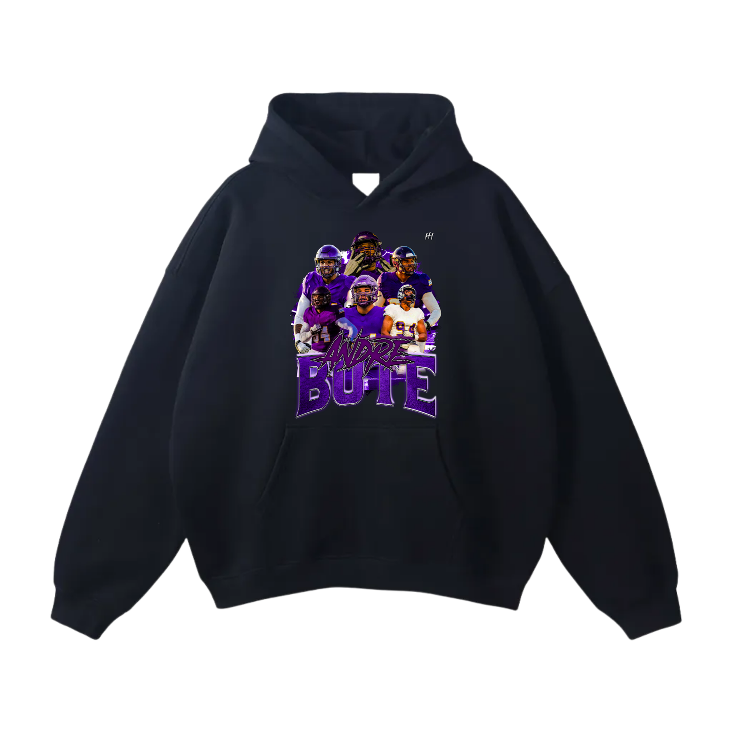 Andre Bute Oversize Fleeced Hoodie