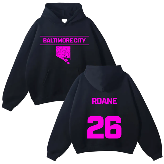 Gabrielle Roane Oversize Fleeced Hoodie