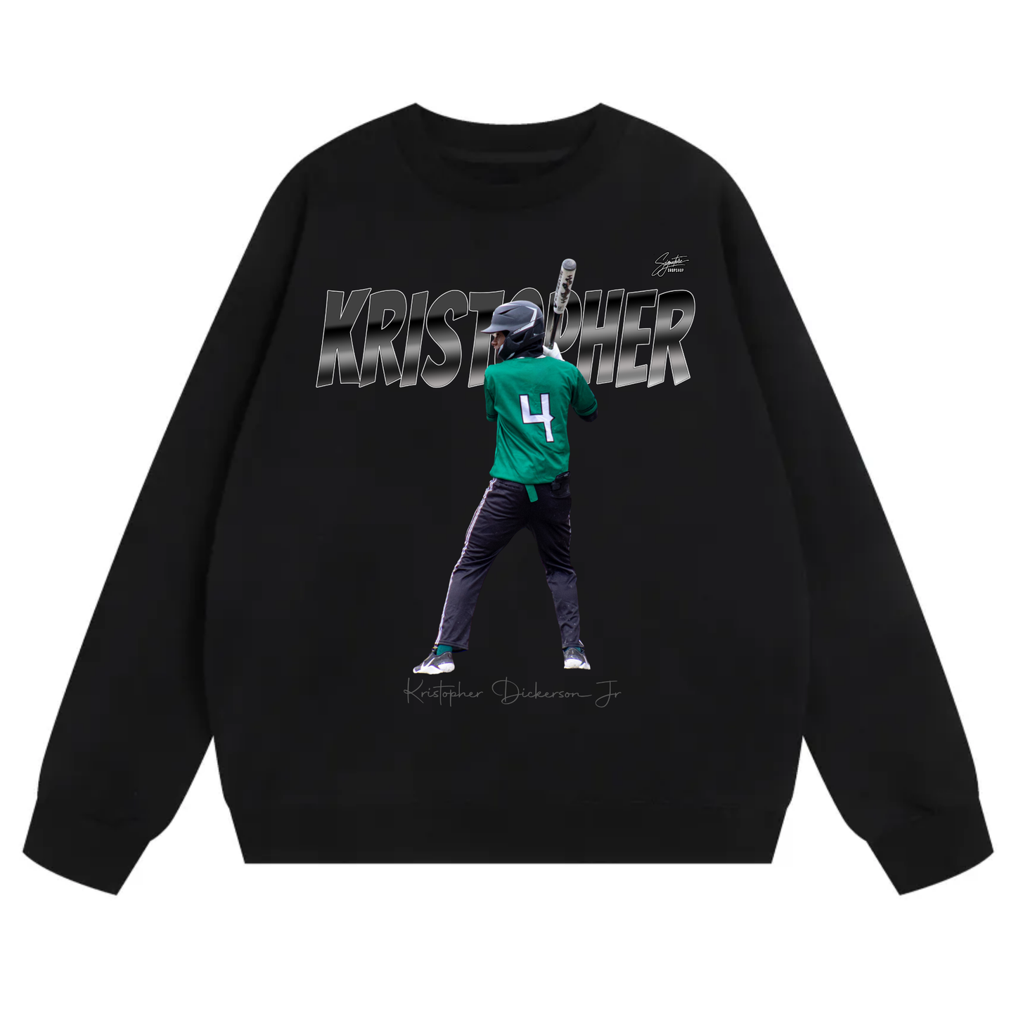 Kristopher Dickerson Jr Heavyweight Crewneck Sweatshirt