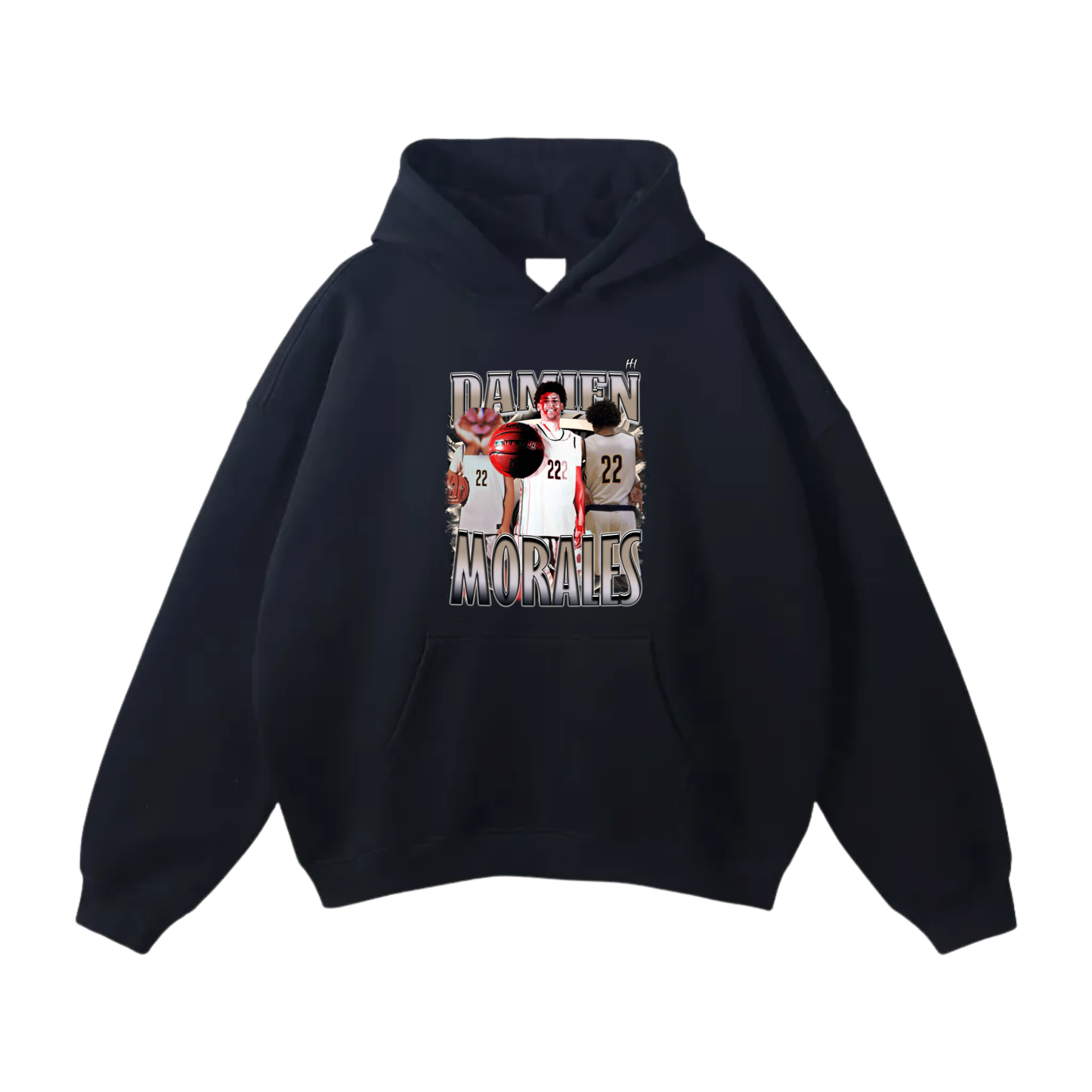 Damien Morales Oversize Fleeced Hoodie