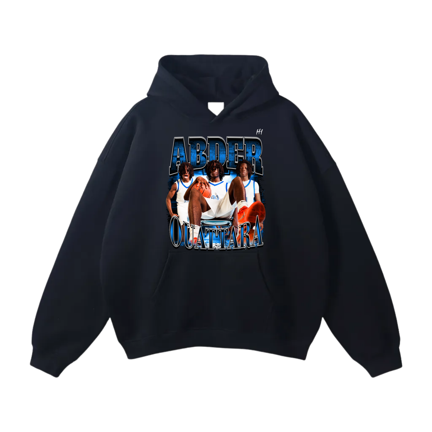 Abderrahim Ouattara Oversize Fleeced Hoodie