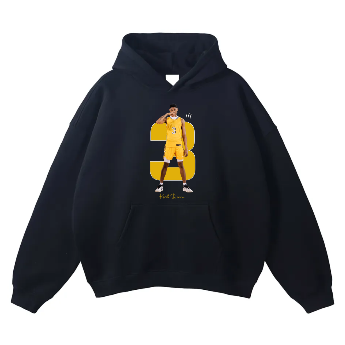Kerel Dean Oversize Fleeced Hoodie