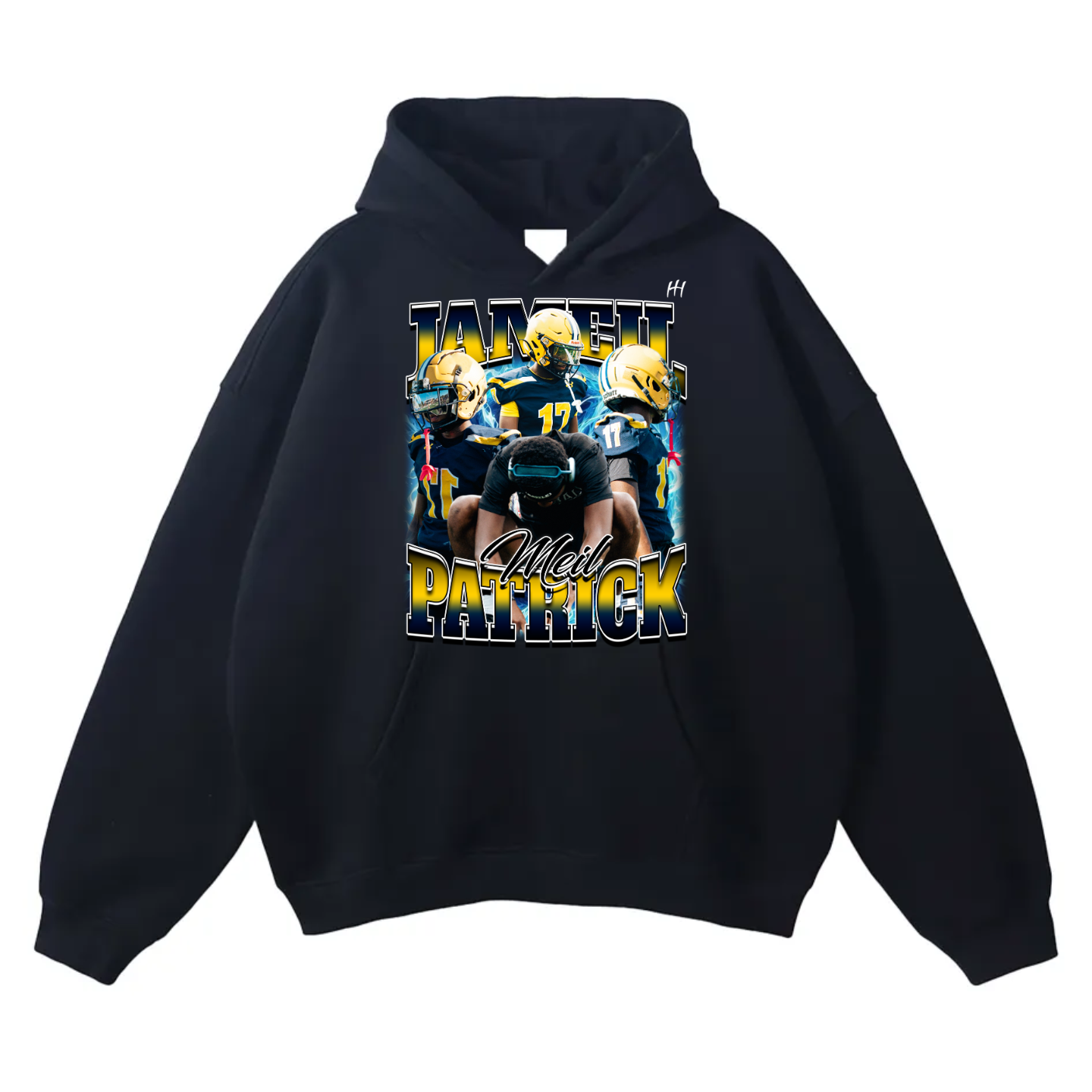 Jameil Patrick Oversize Fleeced Hoodie