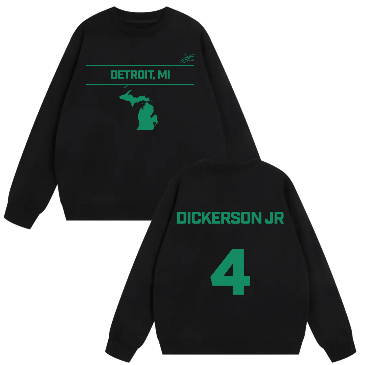 Kristopher Dickerson Jr Heavyweight Crewneck Sweatshirt