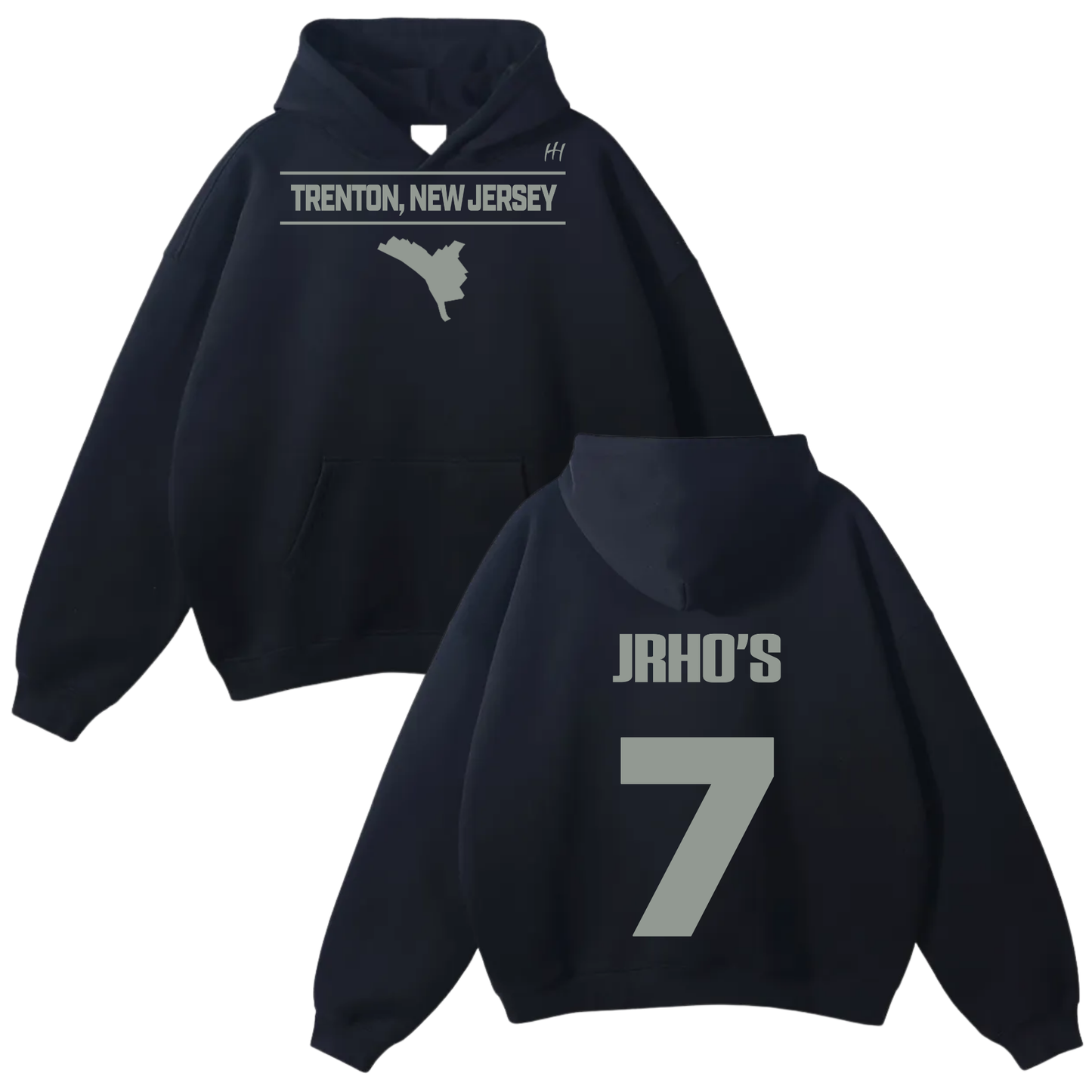 Justin Rhotan Oversize Fleeced Hoodie