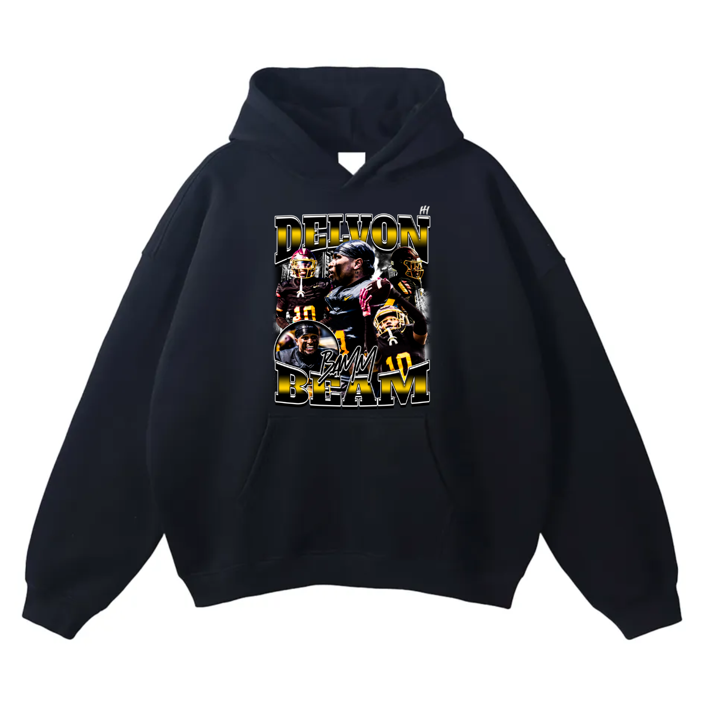 Delvon Beam Oversize Fleeced Hoodie