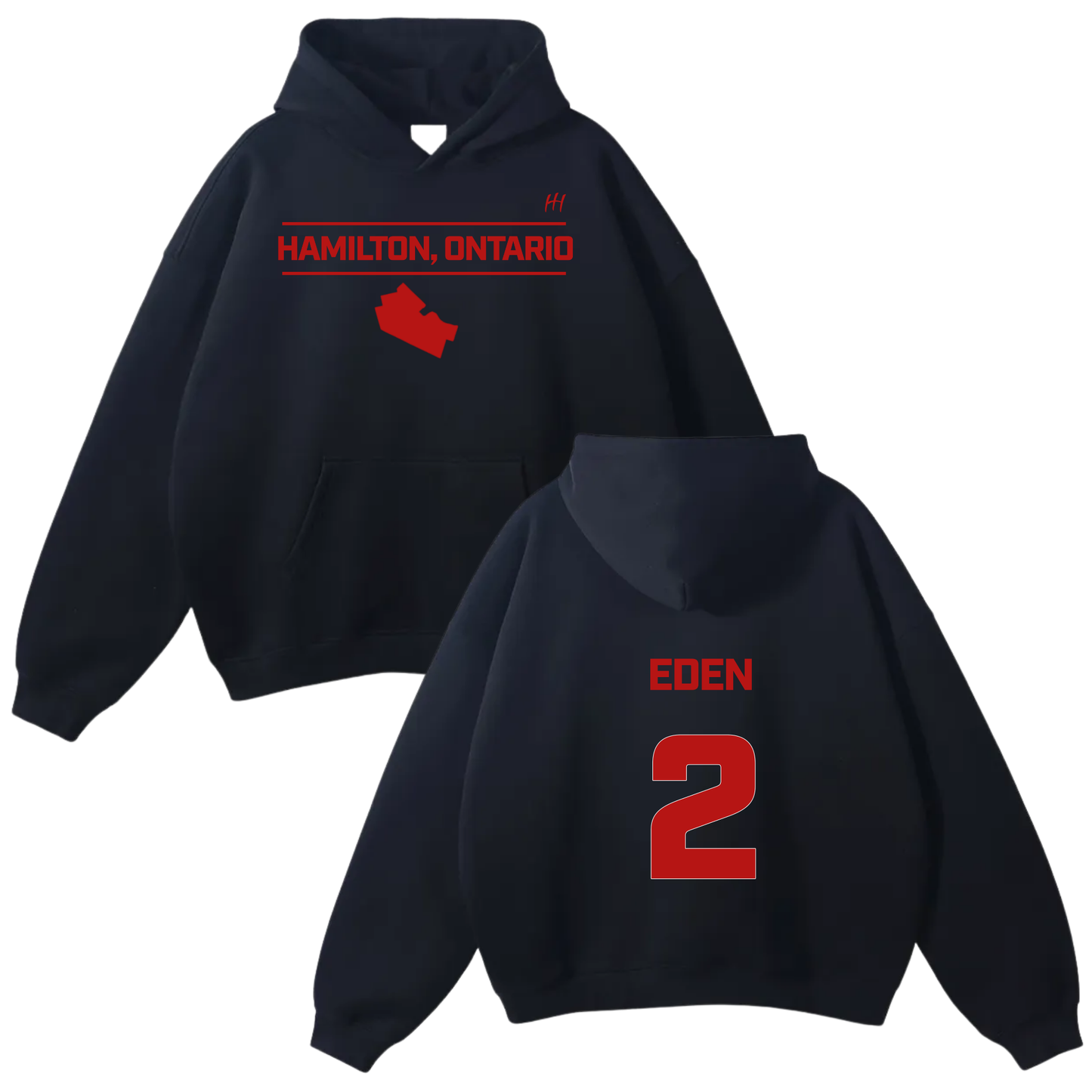 Eden Otshudi Oversize Fleeced Hoodie