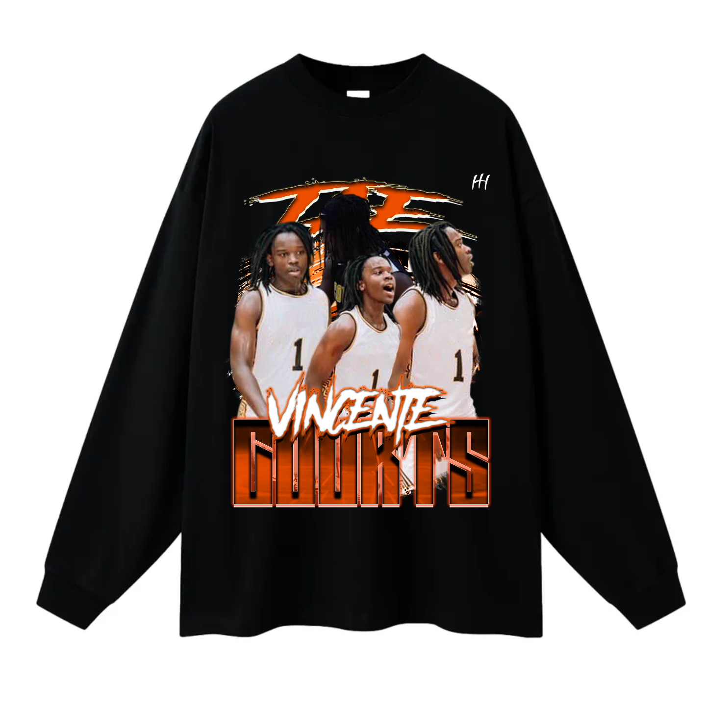 Vincente Courts Long Sleeve Tee