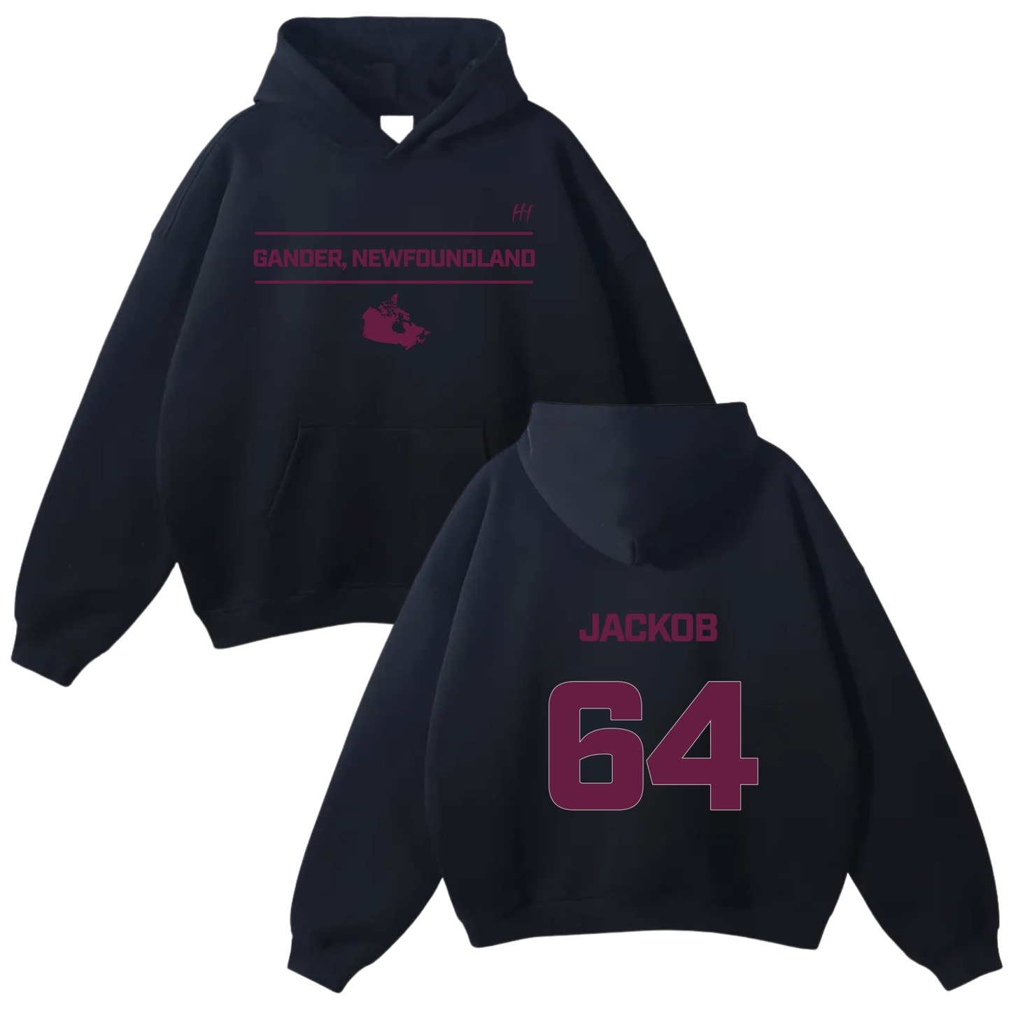Jackob Branton Oversize Fleeced Hoodie