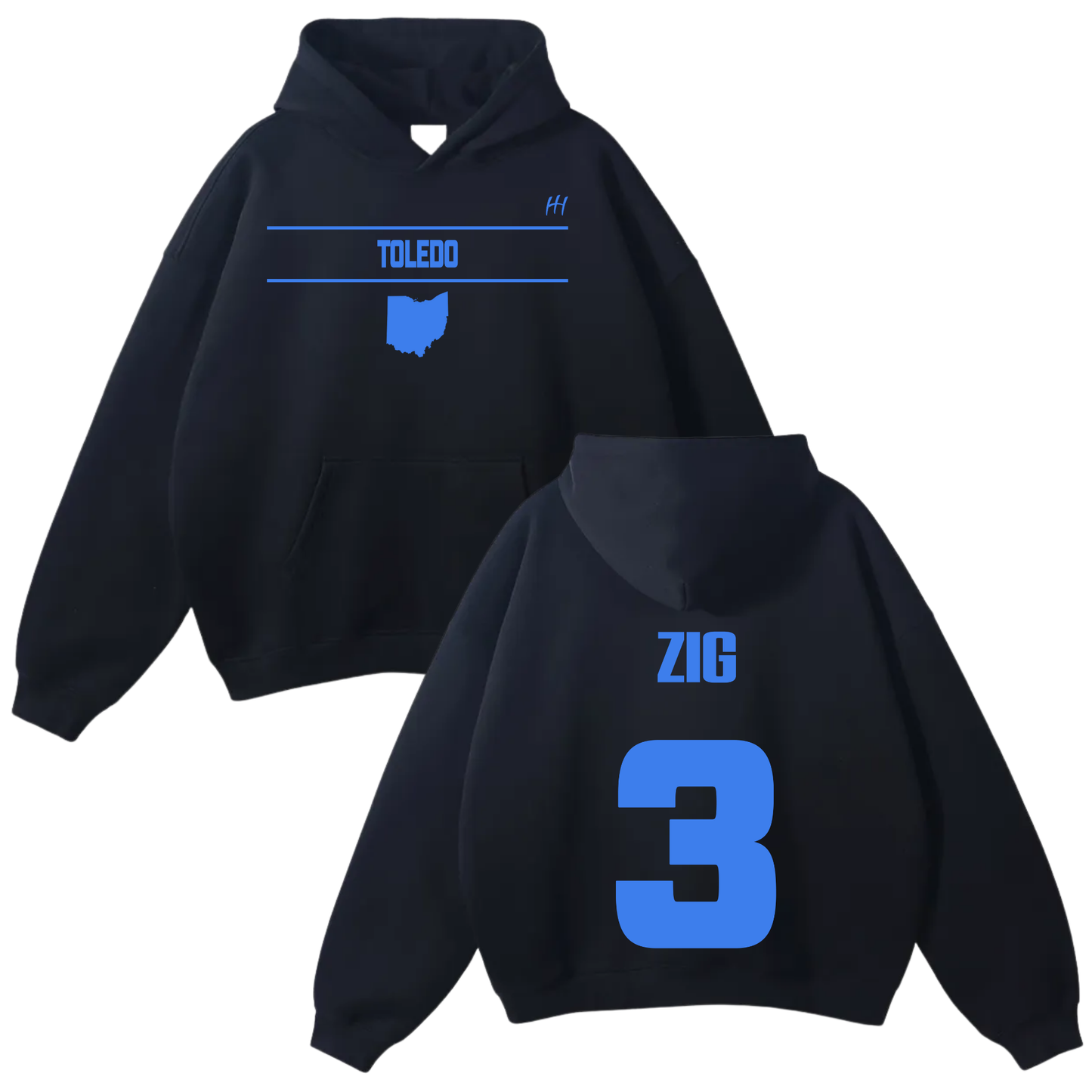 Zion King Oversize Fleeced Hoodie