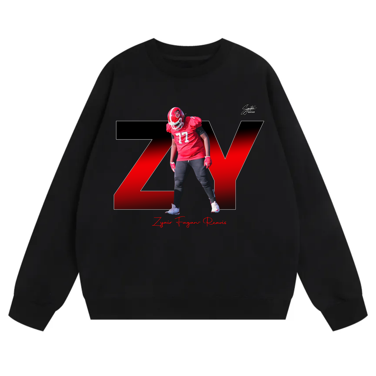 Zyair Fagan-Reavis Heavyweight Crewneck Sweatshirt