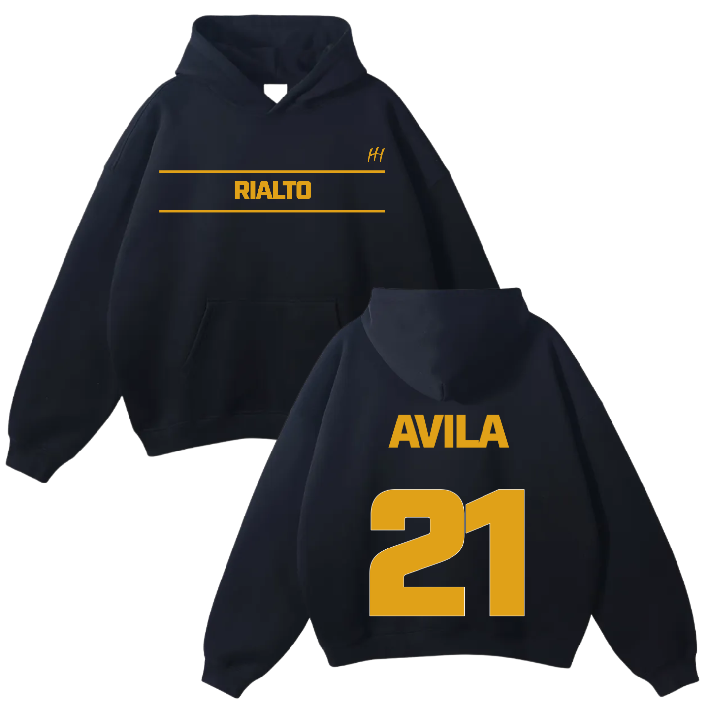 Bryant Avila Oversize Fleeced Hoodie