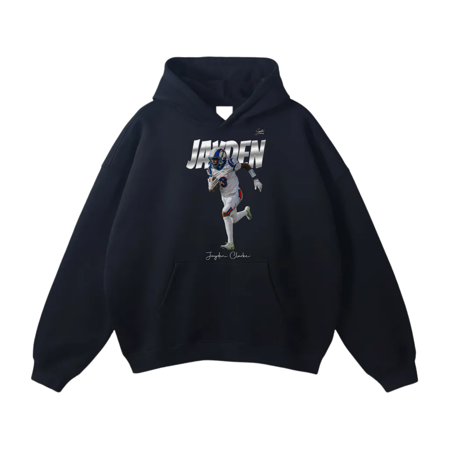 Jayden Clarke Oversize Fleeced Hoodie