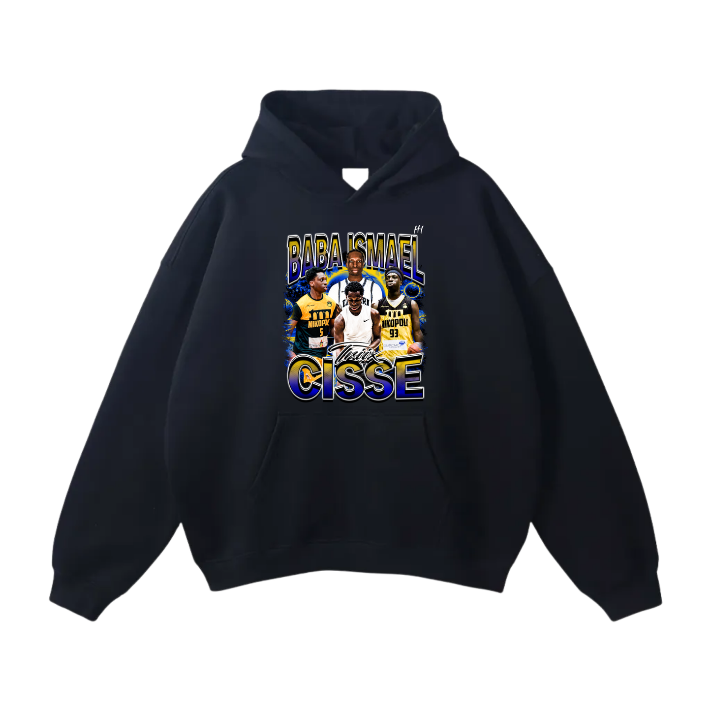 Baba Ismael Cisse Oversize Fleeced Hoodie