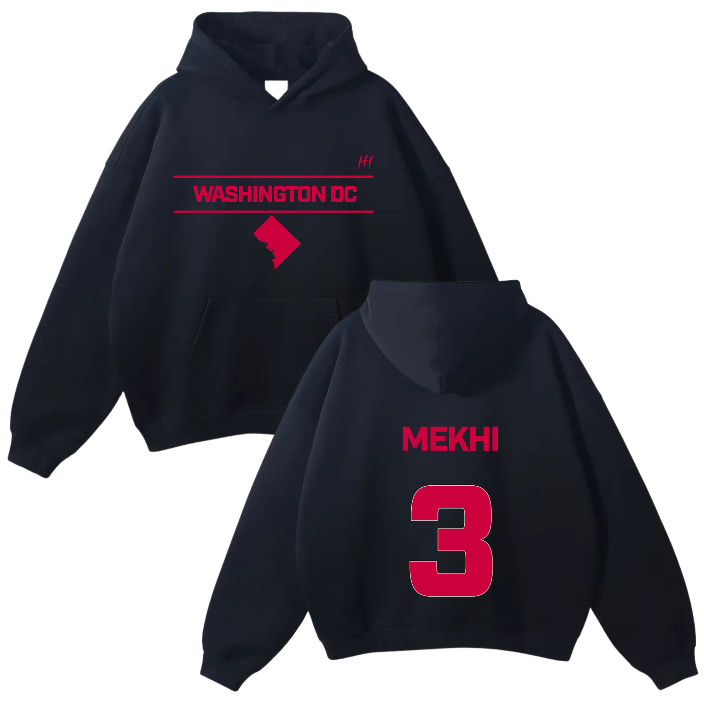 Mekhi Wilson Oversize Fleeced Hoodie