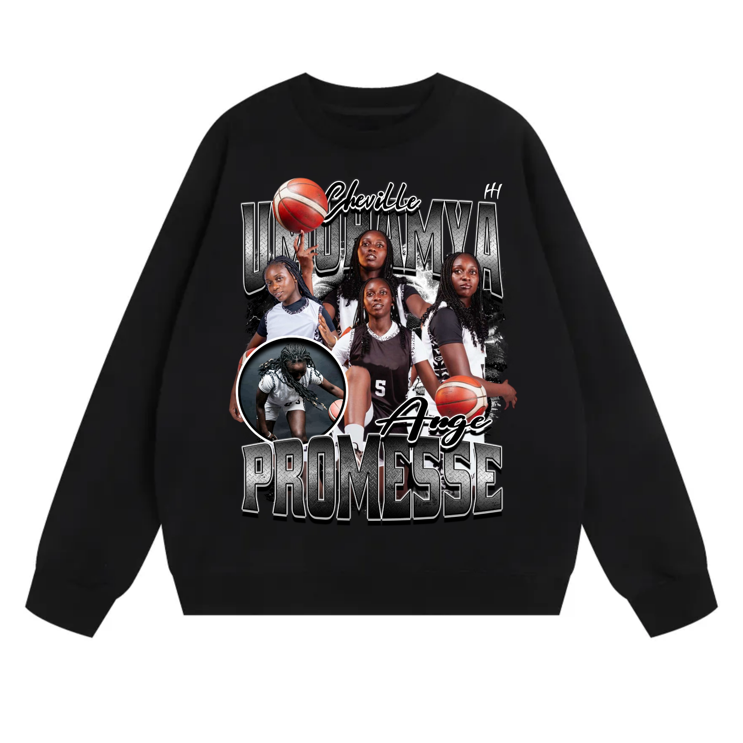 Umuhamya Ange Promesse Heavyweight Crewneck Sweatshirt