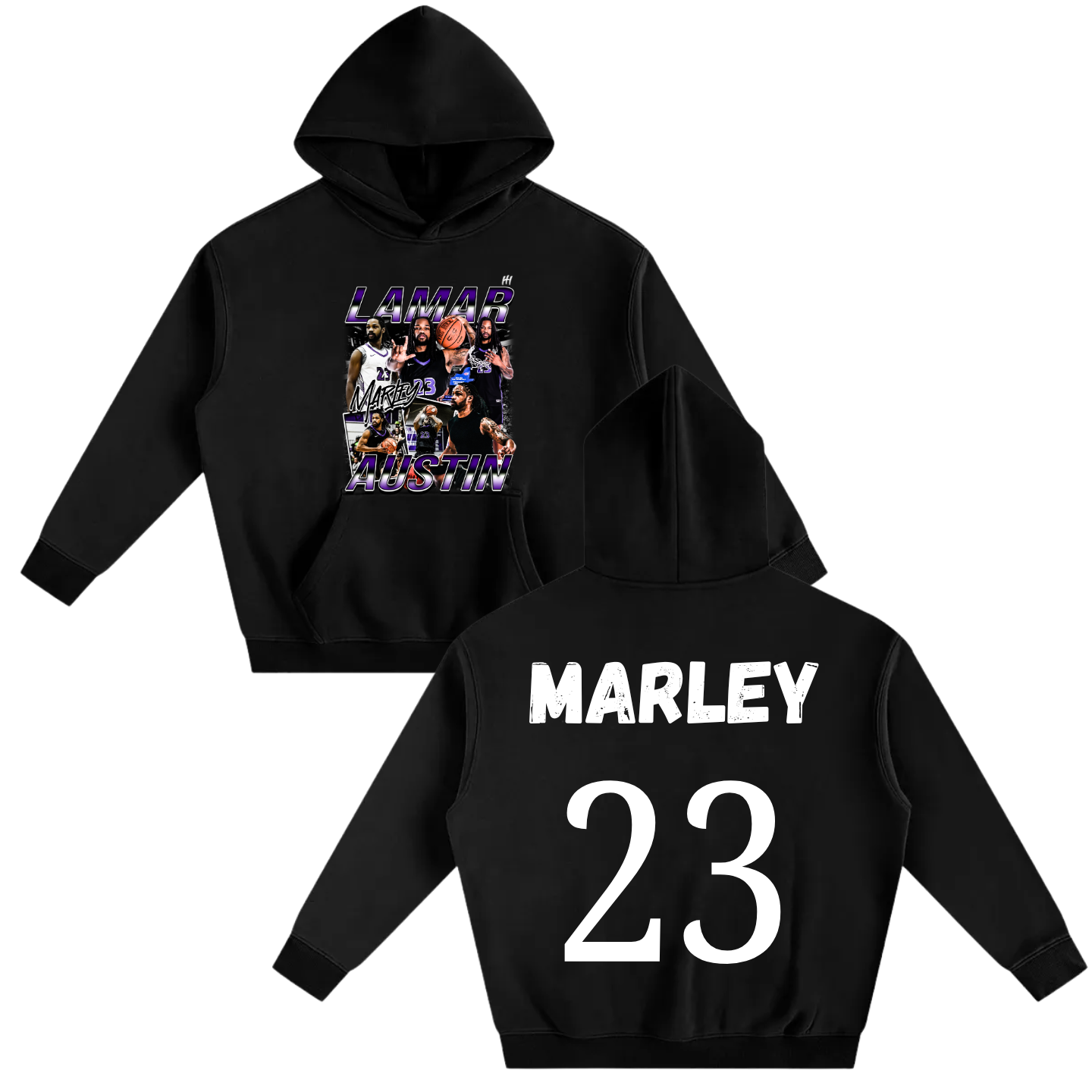 Lamar Austin Oversize Fleeced Hoodie