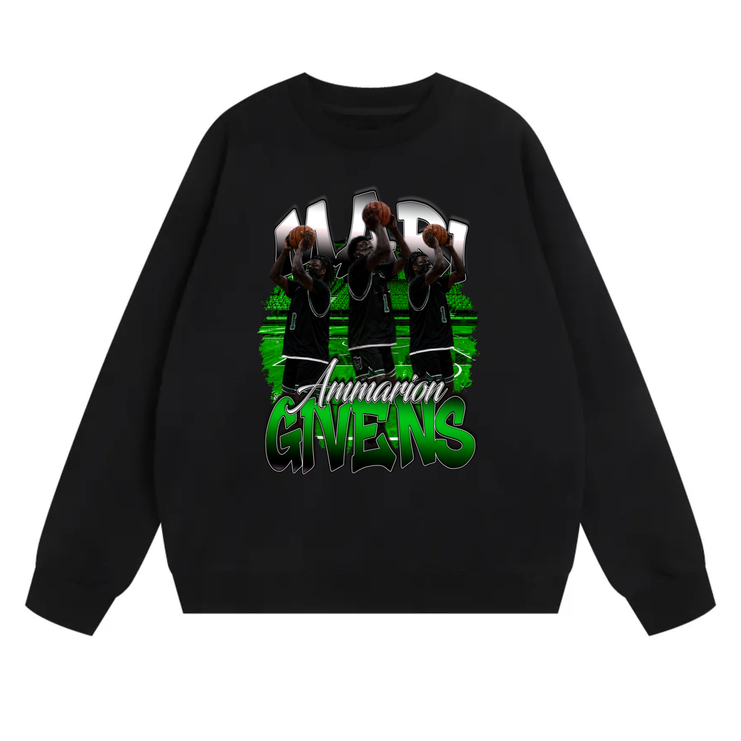 Ammarion Givens Heavyweight Crewneck Sweatshirt