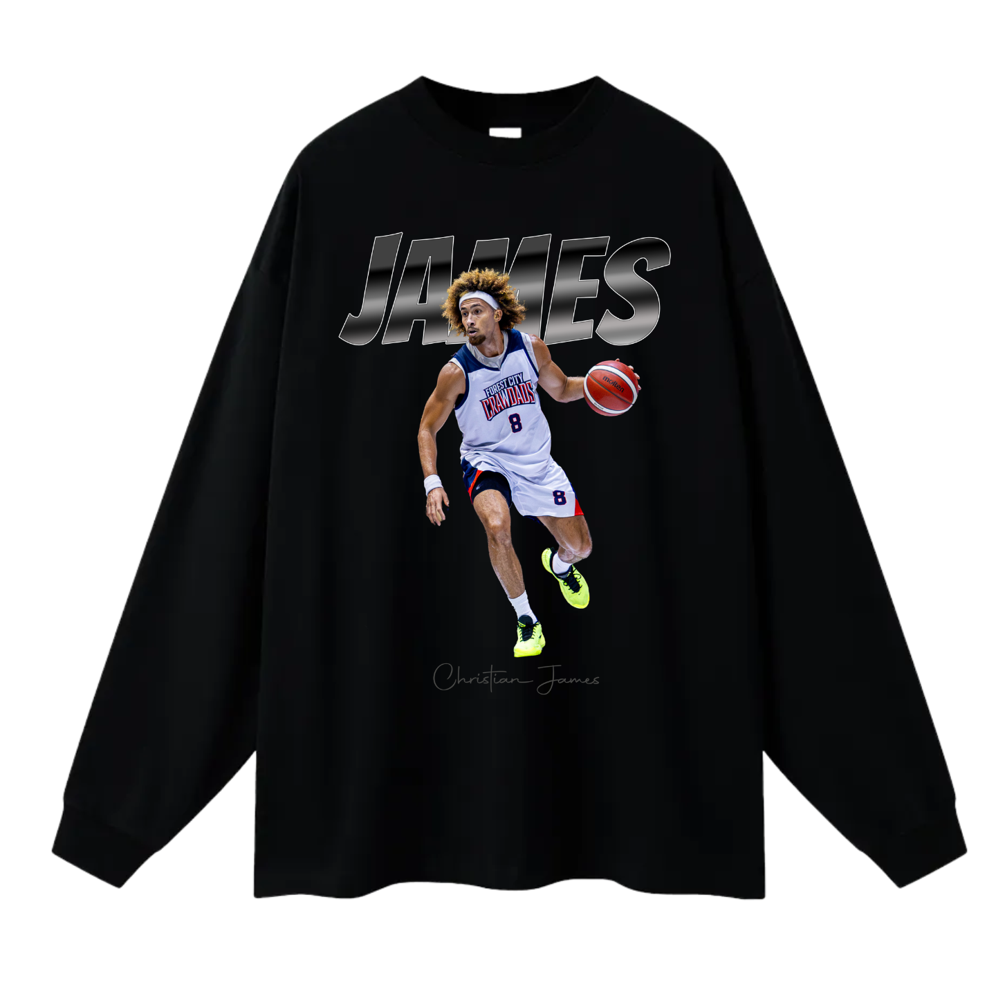 Christian James Long Sleeve Tee