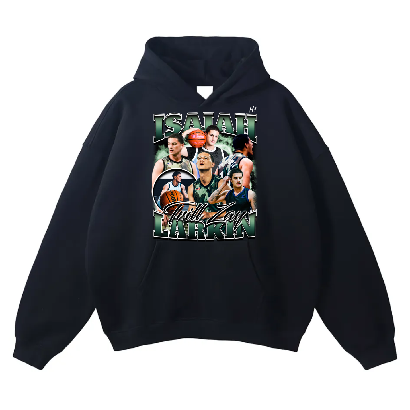 Isaiah Larkin Oversize Fleeced Hoodie