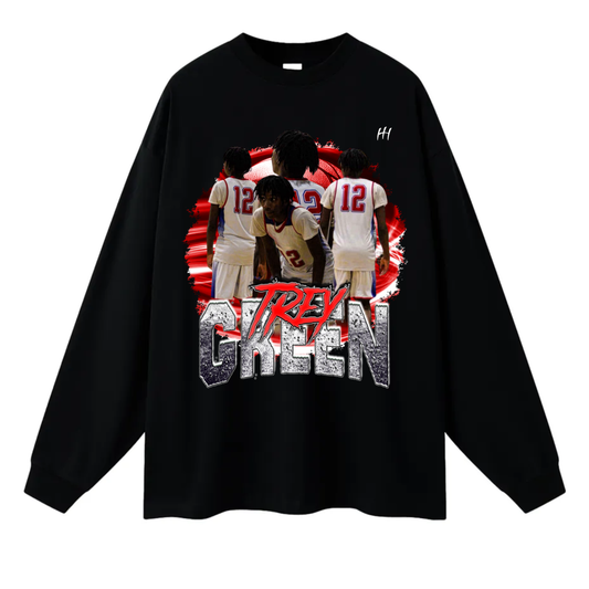 Trey Green Long Sleeve Tee