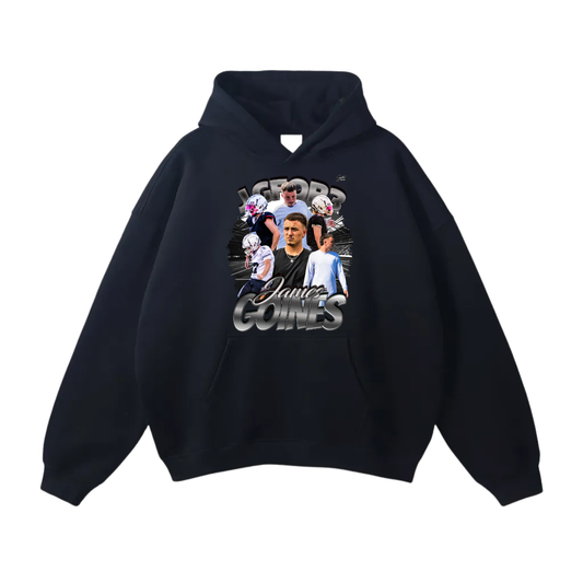 James Goines Oversize Fleeced Hoodie
