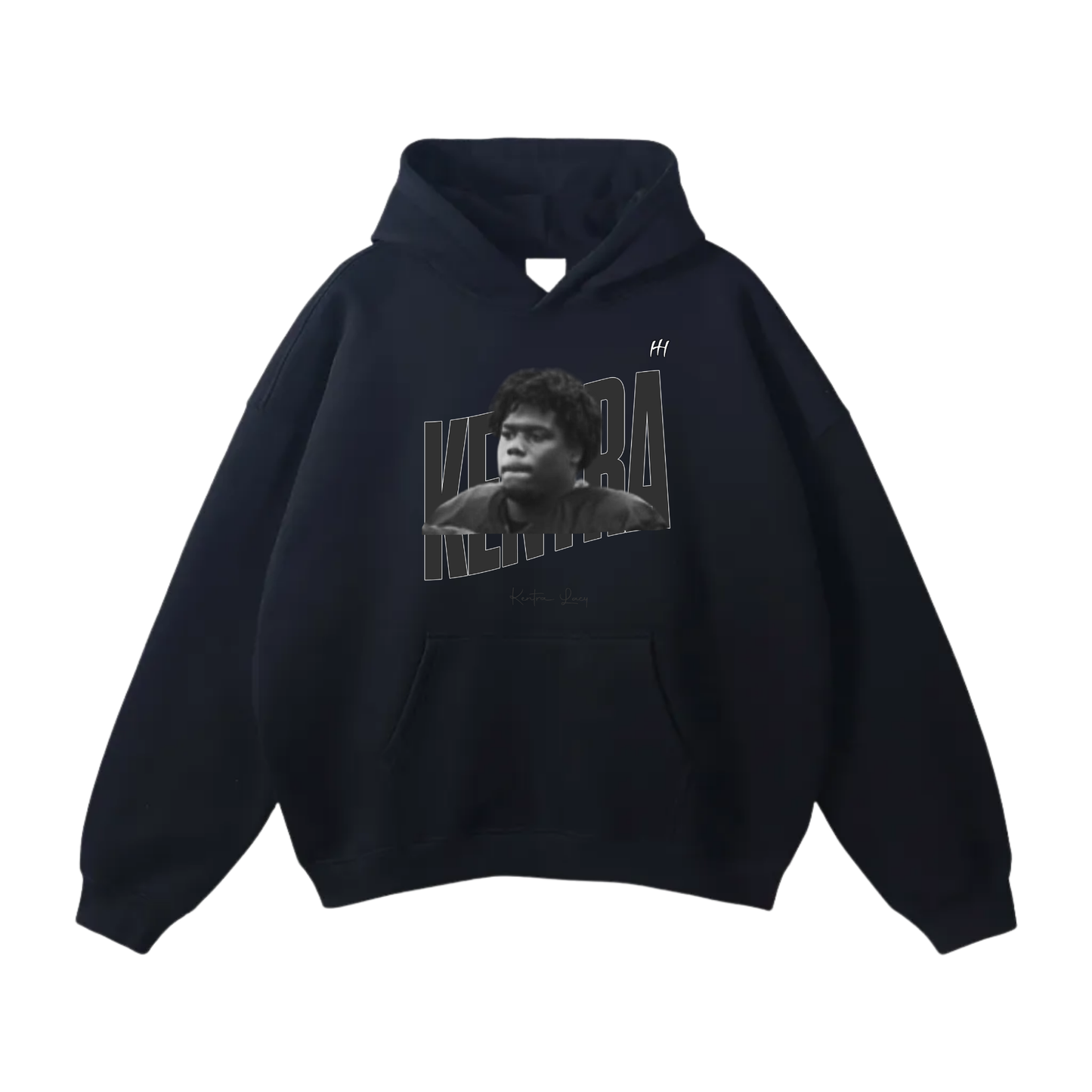 Kentra Lacy Oversize Fleeced Hoodie
