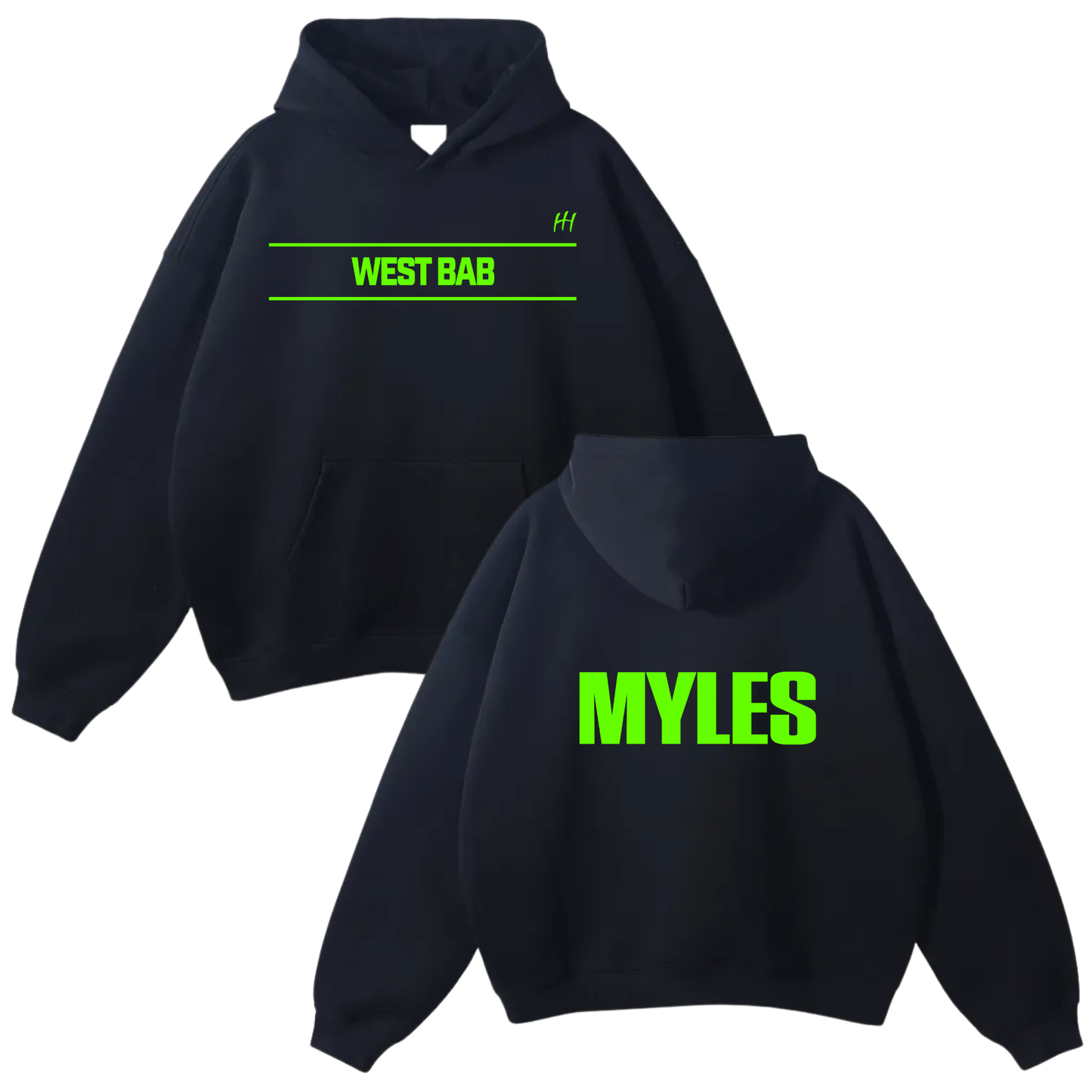 Myles Small Oversize Fleeced Hoodie