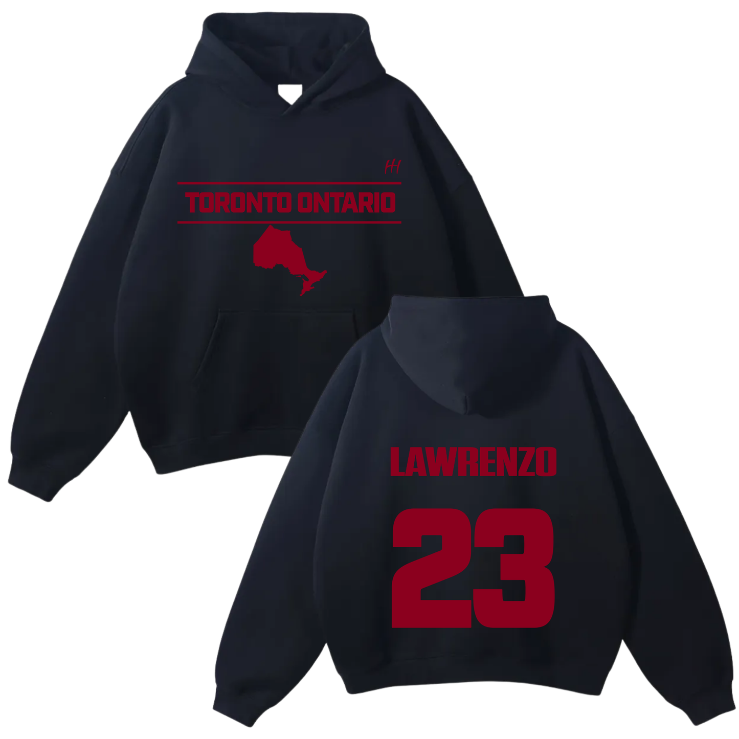 Lawrenzo Nathaniel Mascoe Oversize Fleeced Hoodie