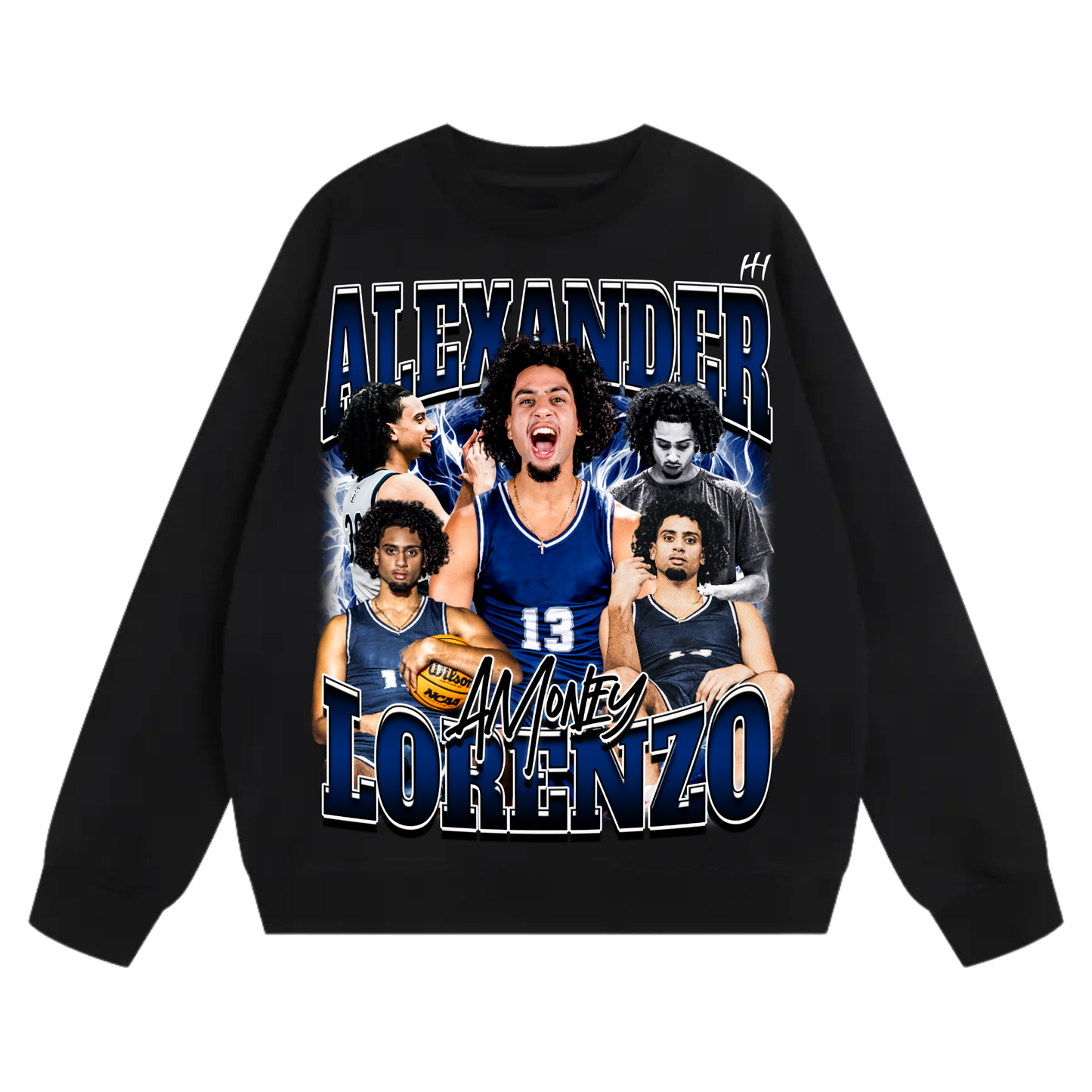 Alexander Lorenzo Heavyweight Crewneck Sweatshirt