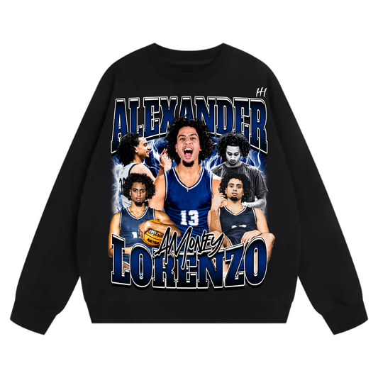Alexander Lorenzo Heavyweight Crewneck Sweatshirt