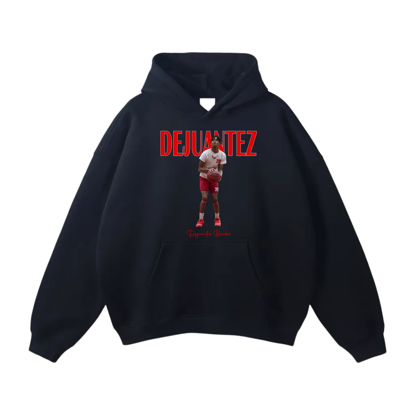 Dejuantez Brooks Oversize Fleeced Hoodie