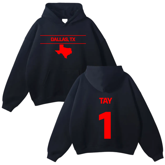 Tay Evans Oversize Fleeced Hoodie
