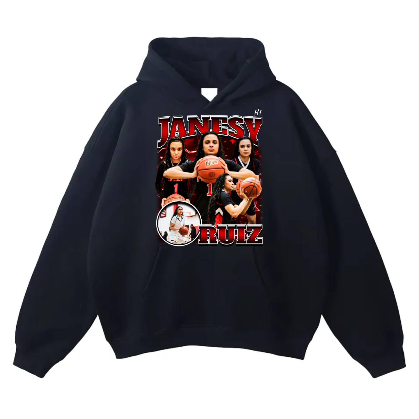 Janesy Mariah Ruiz Oversize Fleeced Hoodie