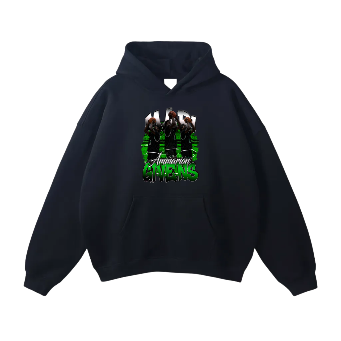 Ammarion Givens Oversize Fleeced Hoodie