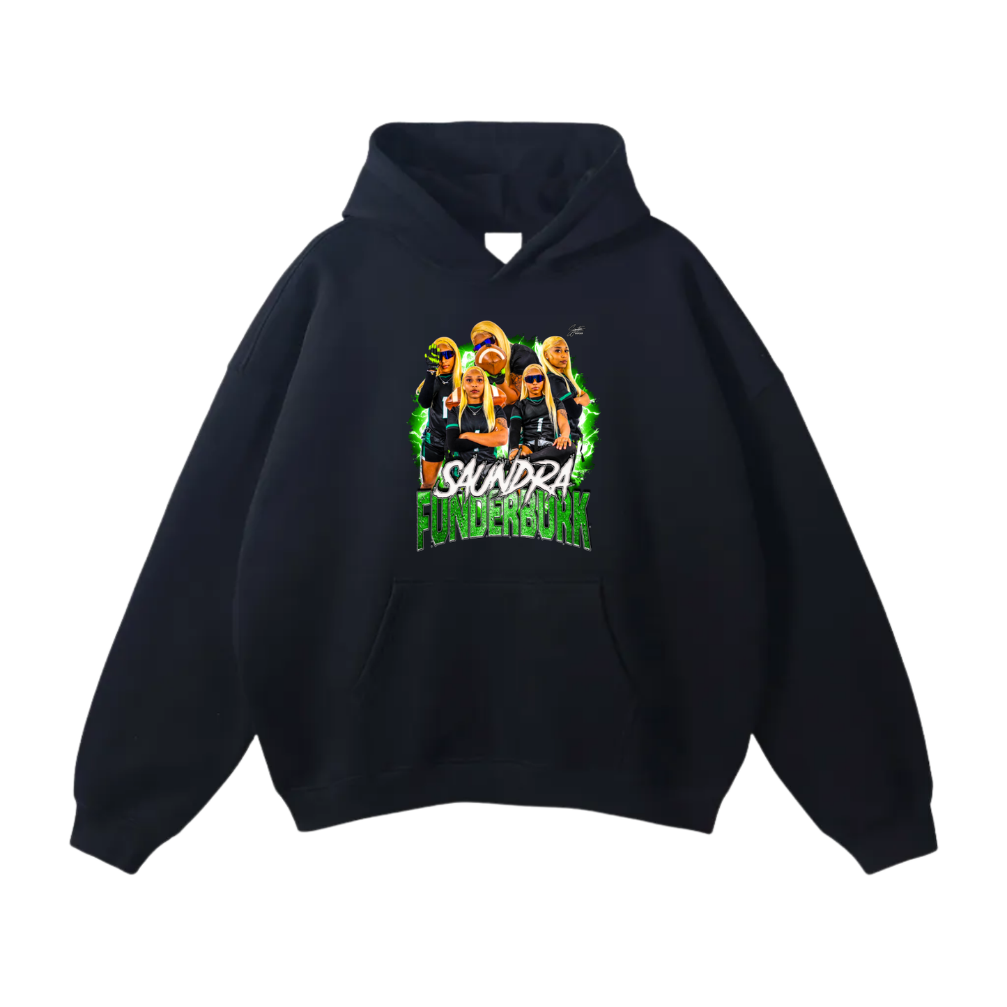 Saundra Funderburk Oversize Fleeced Hoodie