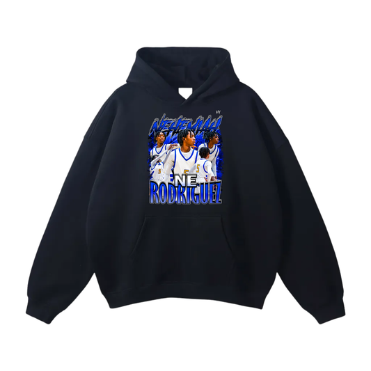 Nehemiah Rodriguez Oversize Fleeced Hoodie