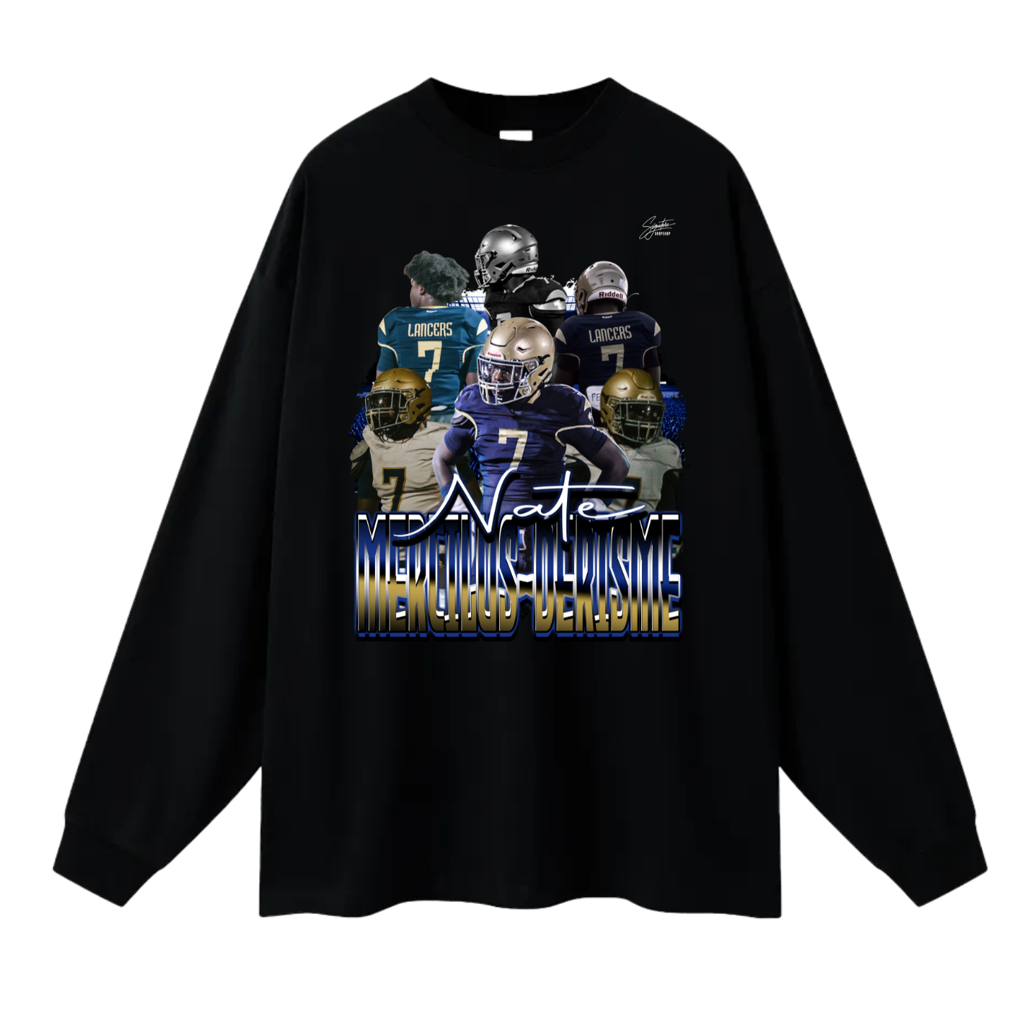 Nate Mercilus Derisme Long Sleeve Tee
