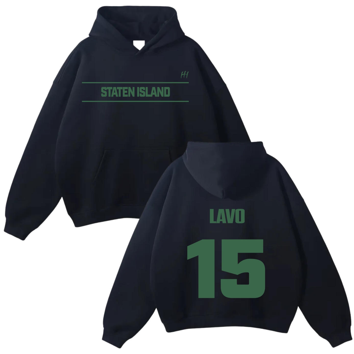 Lavosious Bracewell Oversize Fleeced Hoodie