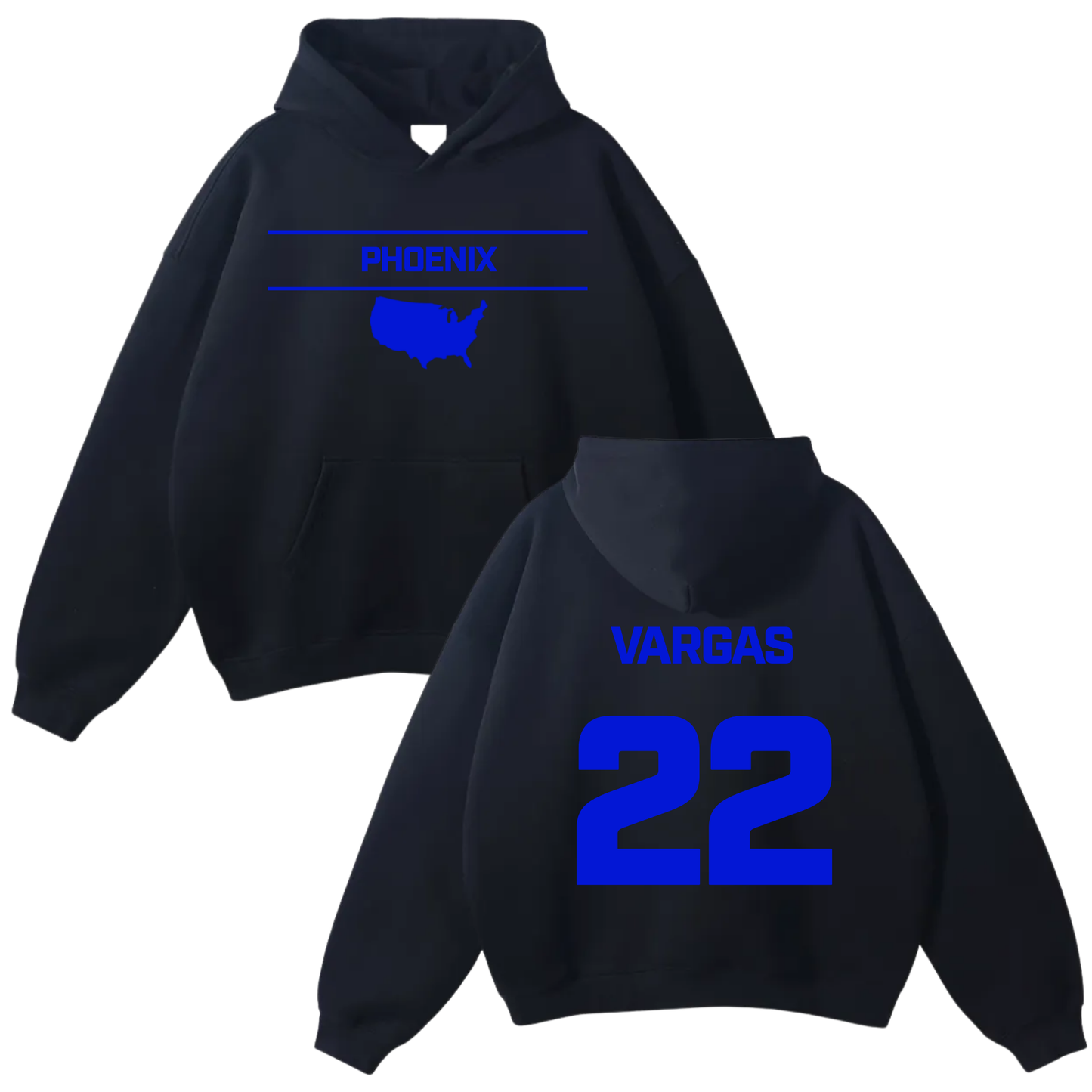 Robert Vargas Oversize Fleeced Hoodie