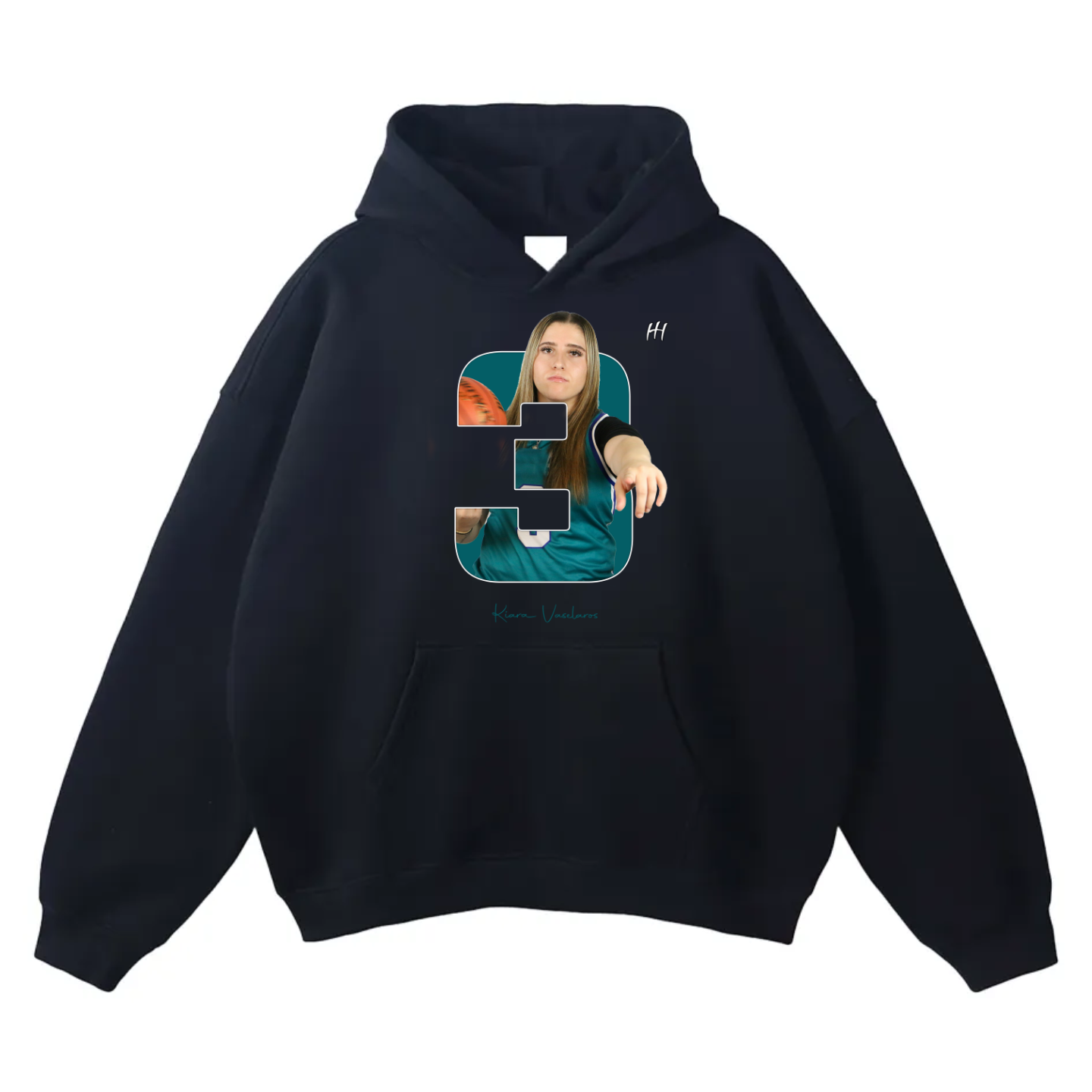Kiara Vaselaros Oversize Fleeced Hoodie