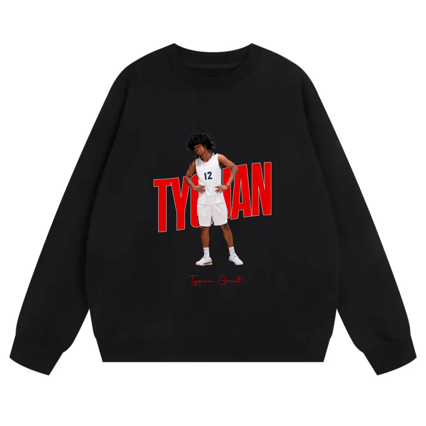 Tyquan Grant Heavyweight Crewneck Sweatshirt