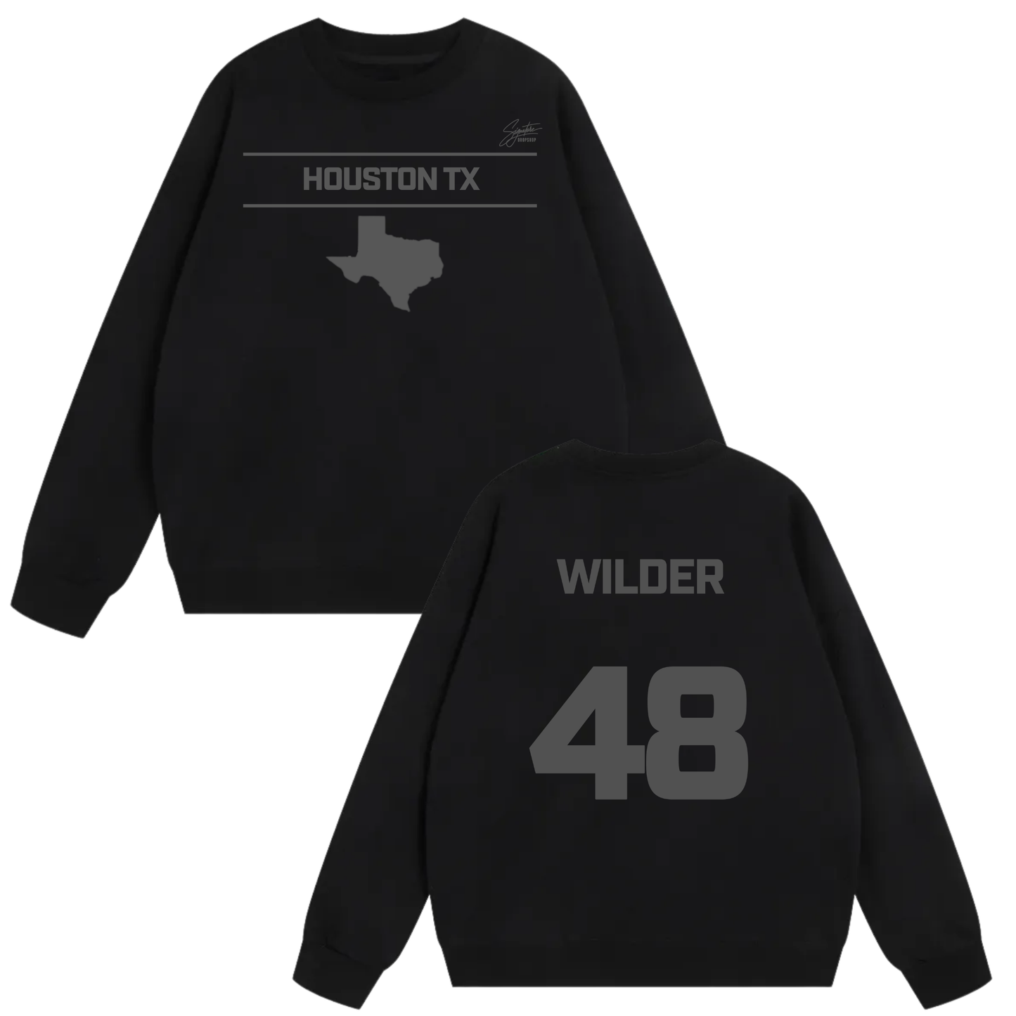 Javian Wilder Heavyweight Crewneck Sweatshirt