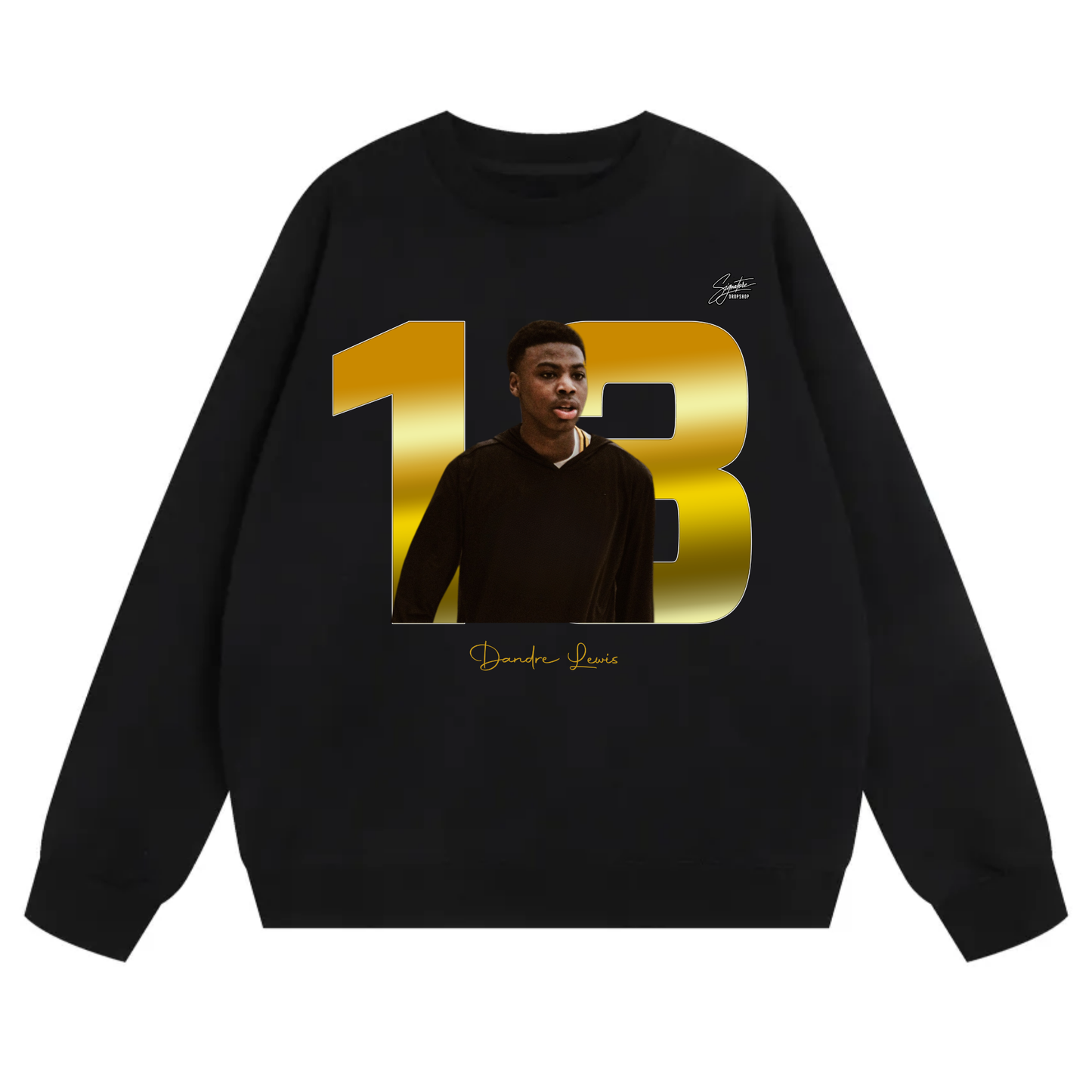 Dandre Lewis Heavyweight Crewneck Sweatshirt