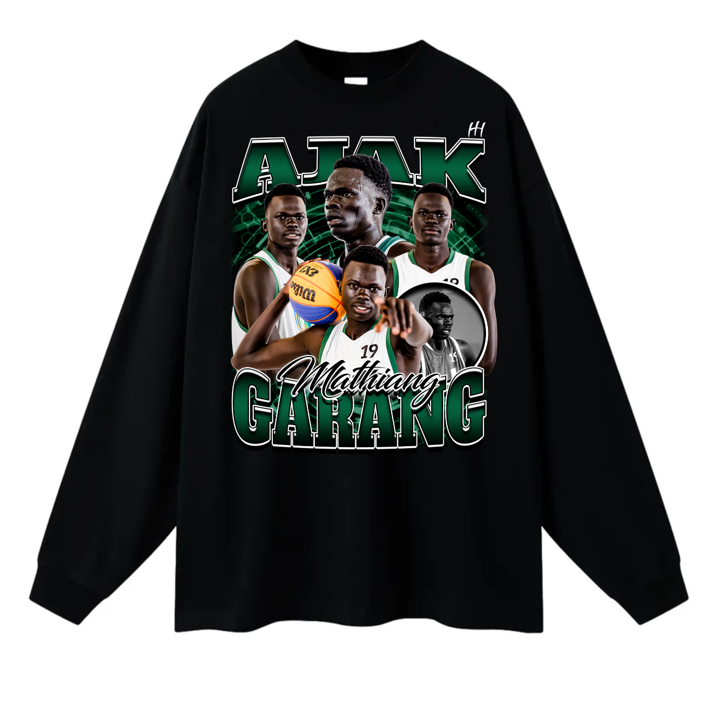 Ajak Mathiang Garang Long Sleeve Tee